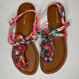 Gianni Bini Multicolored Sandals- Size 6.5